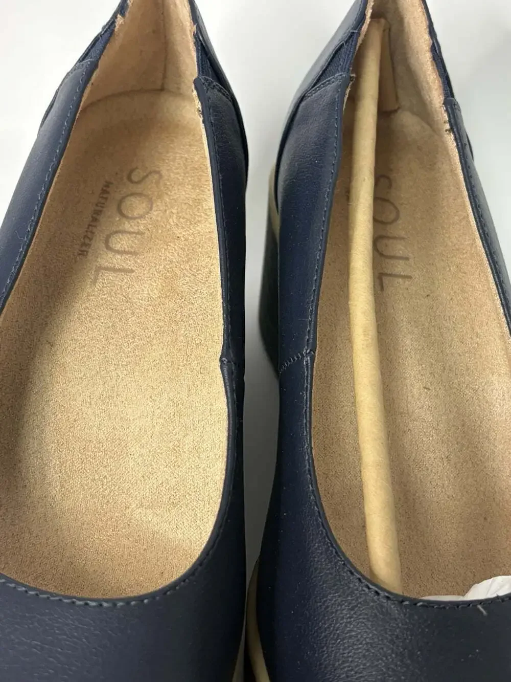 Soul Naturlizer About Time Wedge Pump Women's 7.5W Navy Blue